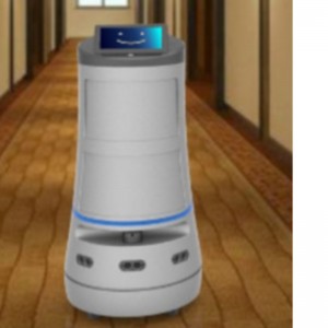 Leveransservice Robot för Hospital Restruant Hotel använder robot